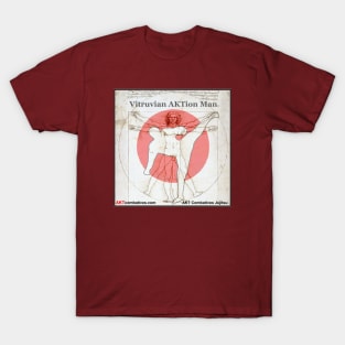 Vitruvian AKTion Man T-Shirt